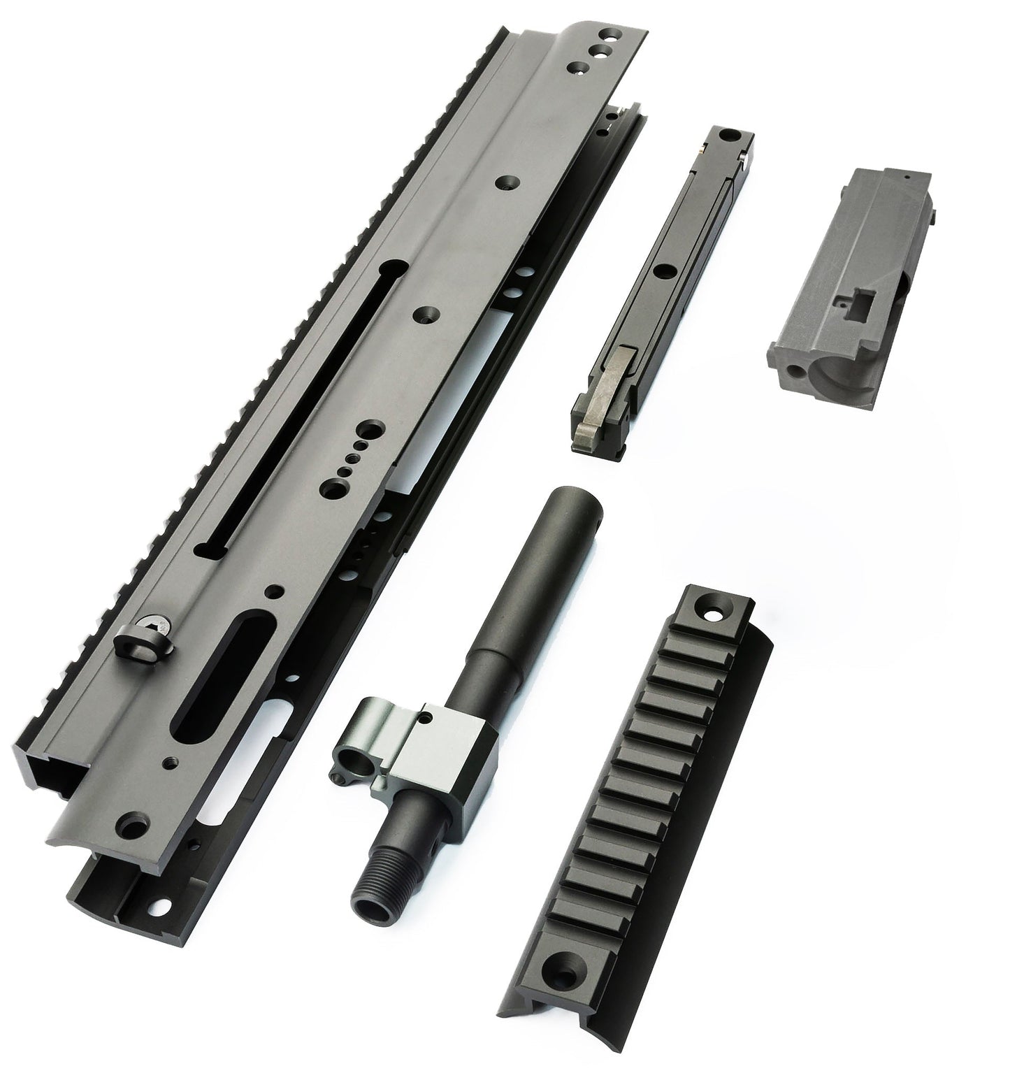 RENEGADE SCAR SC H Upper Receiver Kit 7" / BK for WE SCAR H V3 or V2 GBB