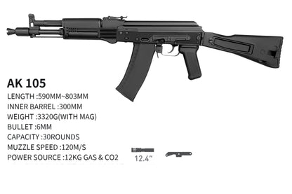 GHK AK105 V3 GBB ( Pre-order | Expected by Late June )