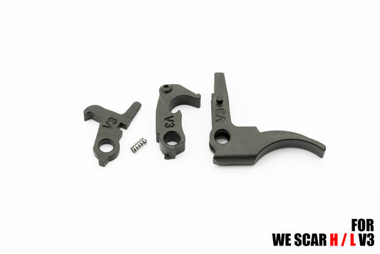 RA-TECH WE SCAR H / L V3 GBB steel trigger set