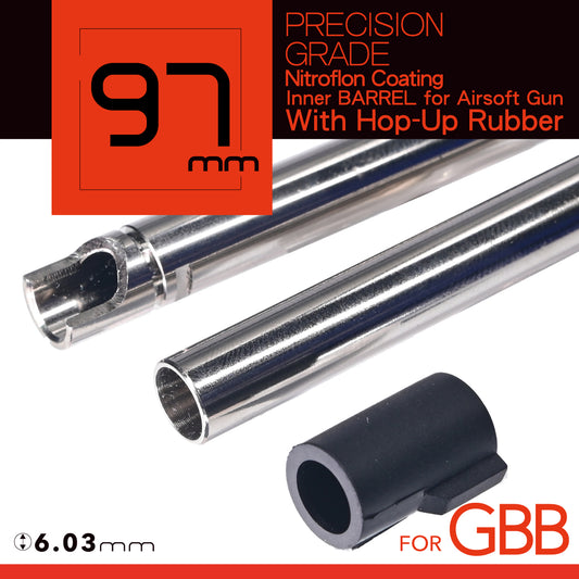 UNICORN 97mm GBB Nitroflon Coating 6.03MM Ultimate Precision Inner Barrel