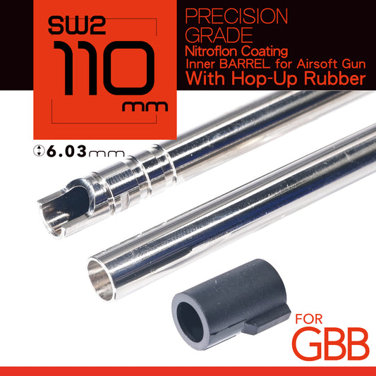 UNICORN 110mm GBB Nitroflon Coating 6.03MM Ultimate Precision Inner Barrel