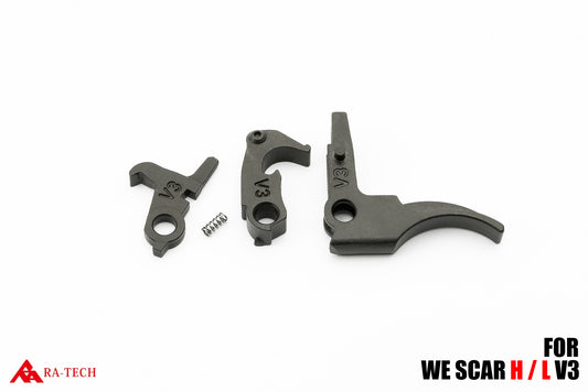 RA-TECH WE SCAR H / L V3 GBB steel trigger set