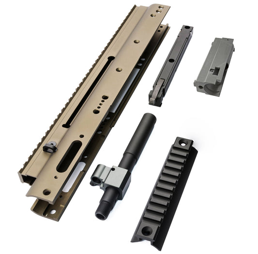 RENEGADE SCAR SC H Upper Receiver Kit 7" /TAN for WE SCAR H V3 or V2 GBB